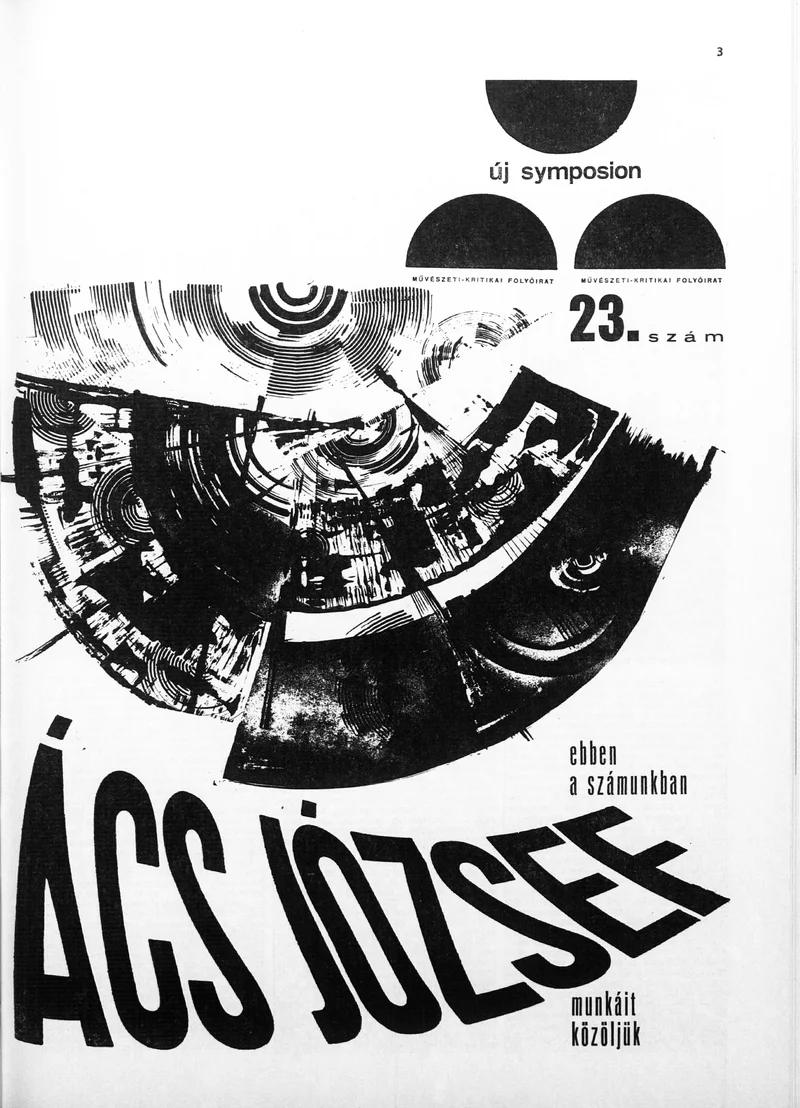 Új Symposion, 3. évf. 1967. március. 23. sz. 1–28. oldal