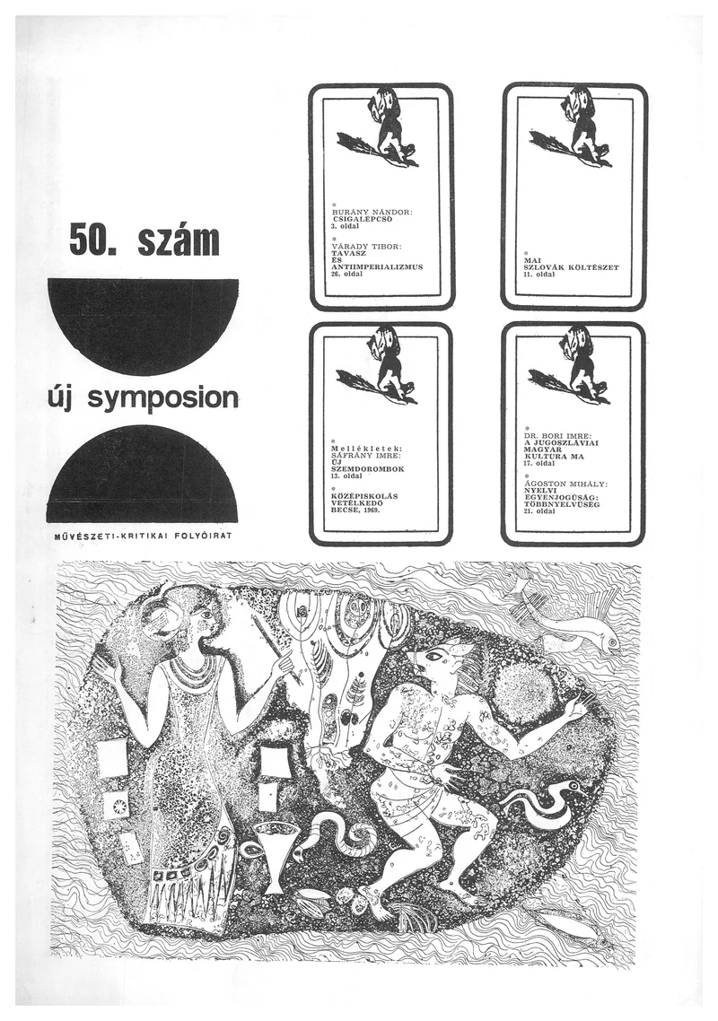 Új Symposion, 5. évf. 1969. június. 50. sz. 1–28. oldal
