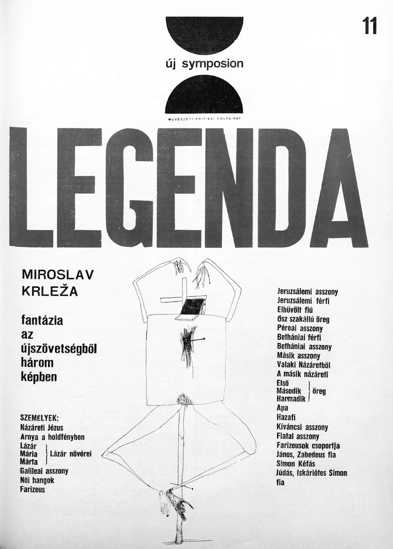 Új Symposion, 1. évf. 1965. 11. sz. 1–28. oldal